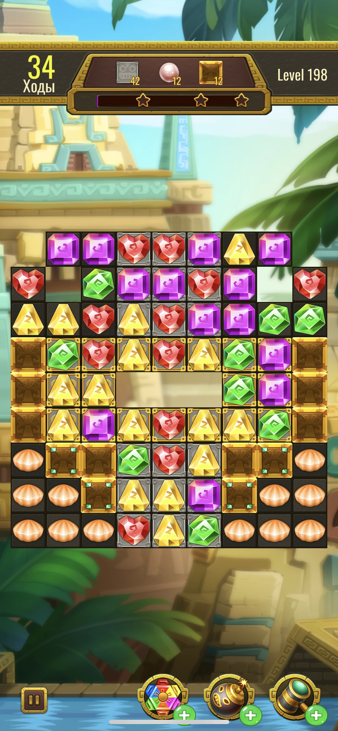 Jewels Maya Quest: Gem Match 3 screenshot